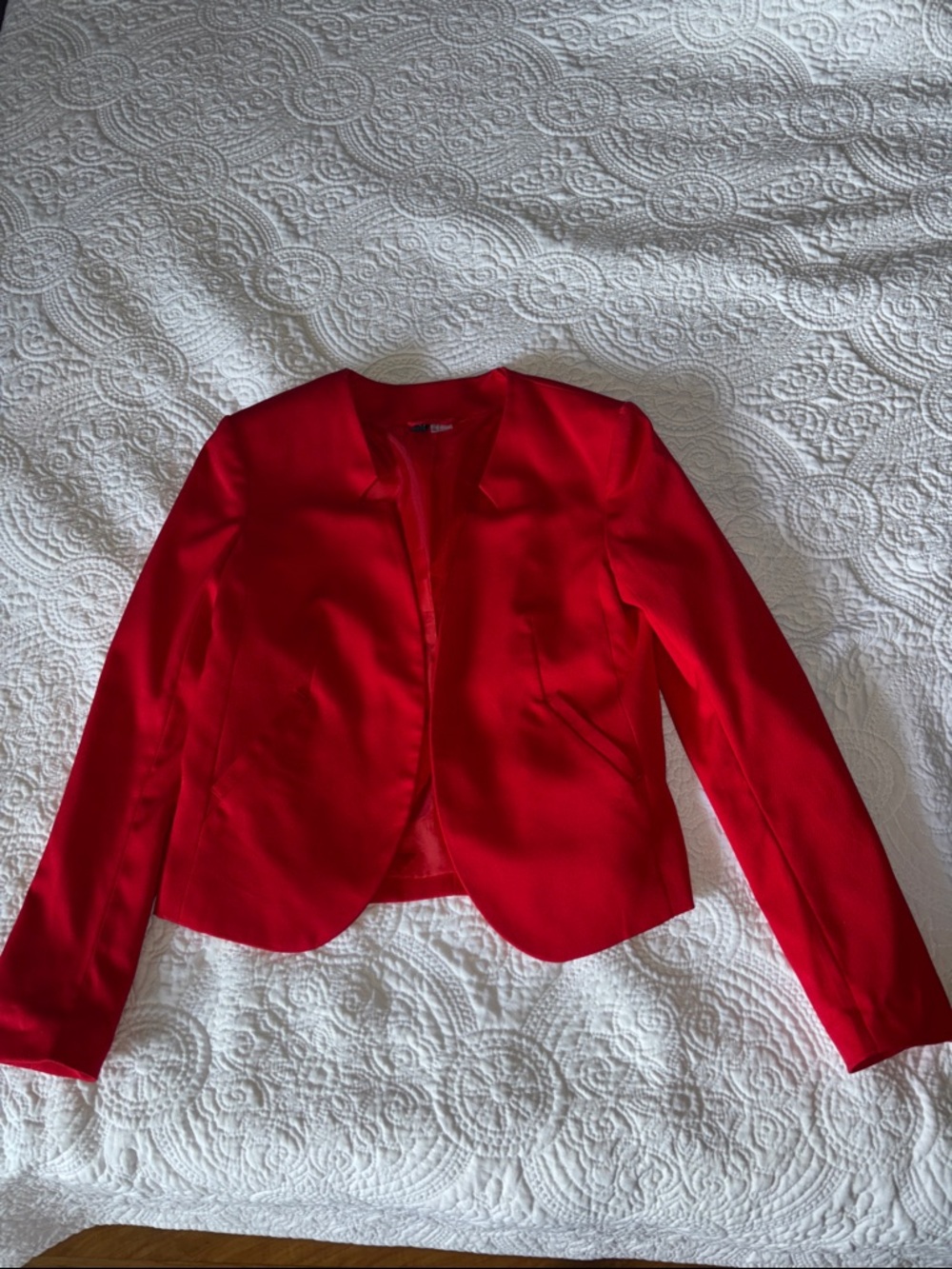h&M Red Women's Blazer Jacket